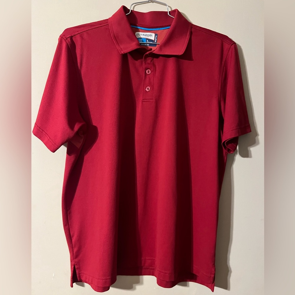 Red polo large